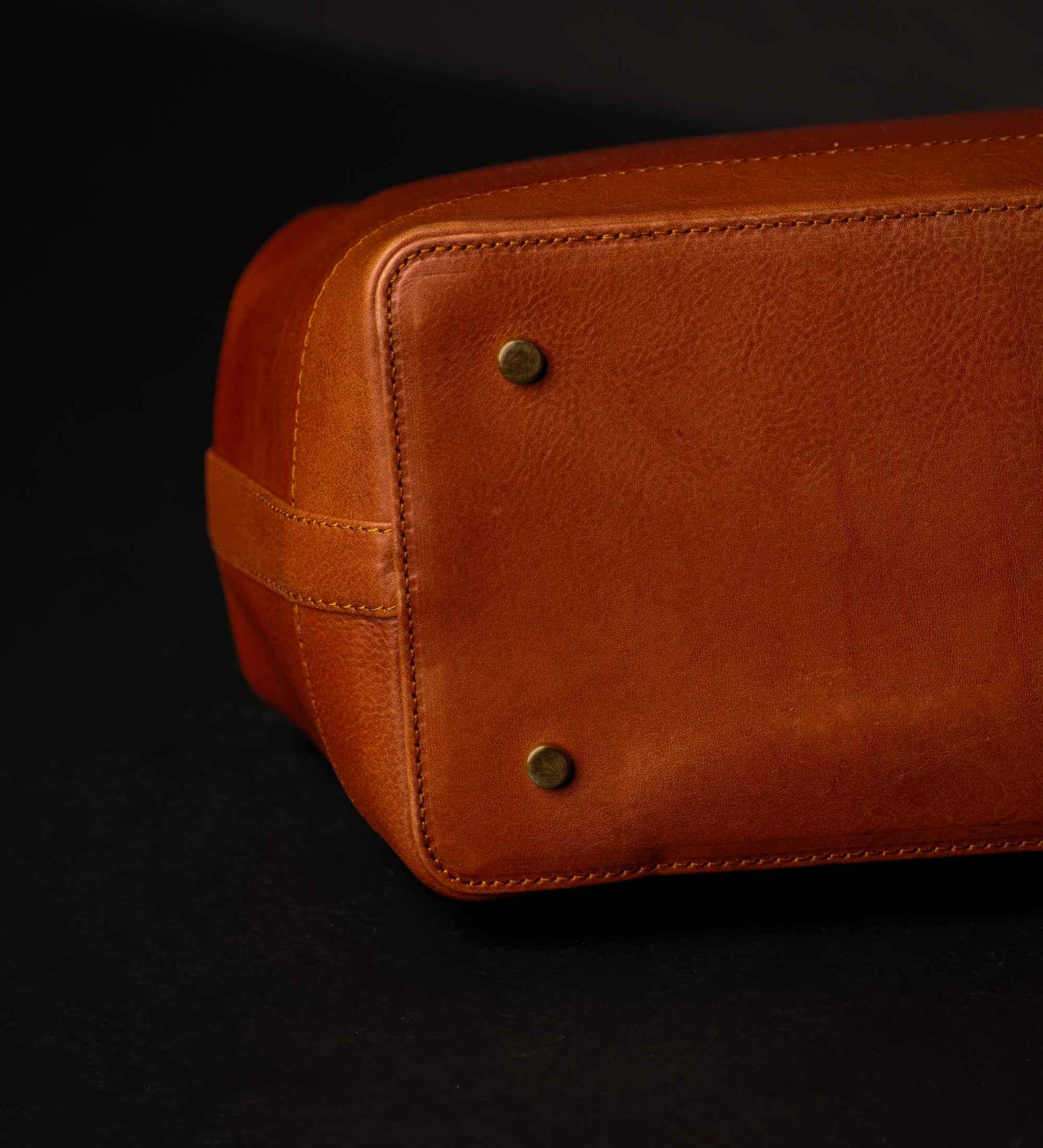 Large Italian Leather Doctor Bag for Women