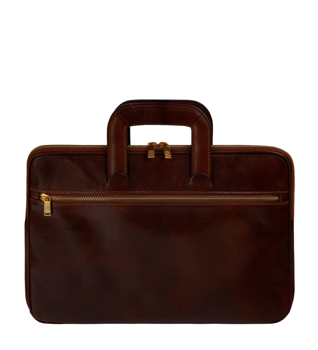 Women’s Leather Briefcase Laptop Bag