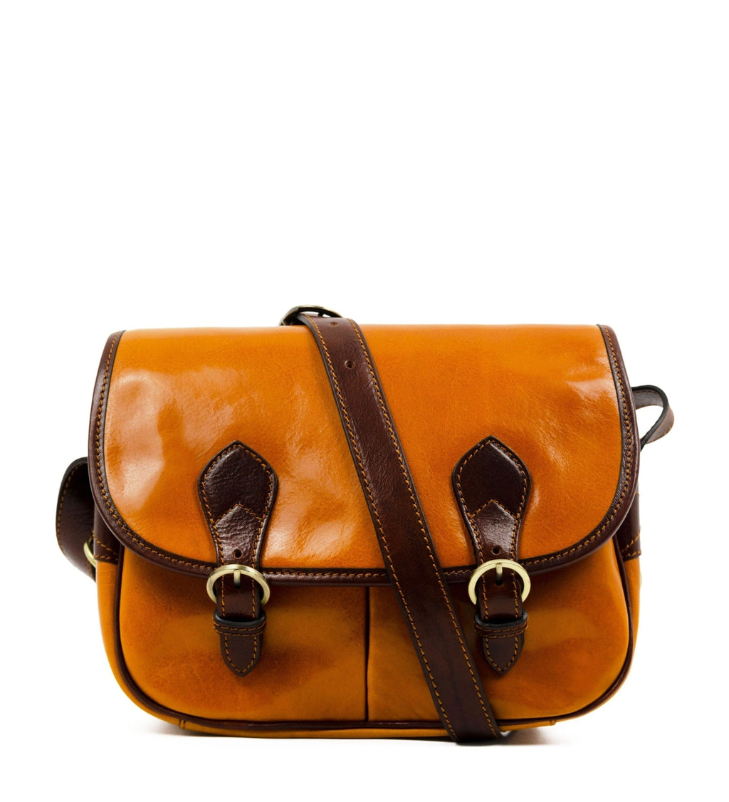 Leather Saddle Bag - The Paris Wife