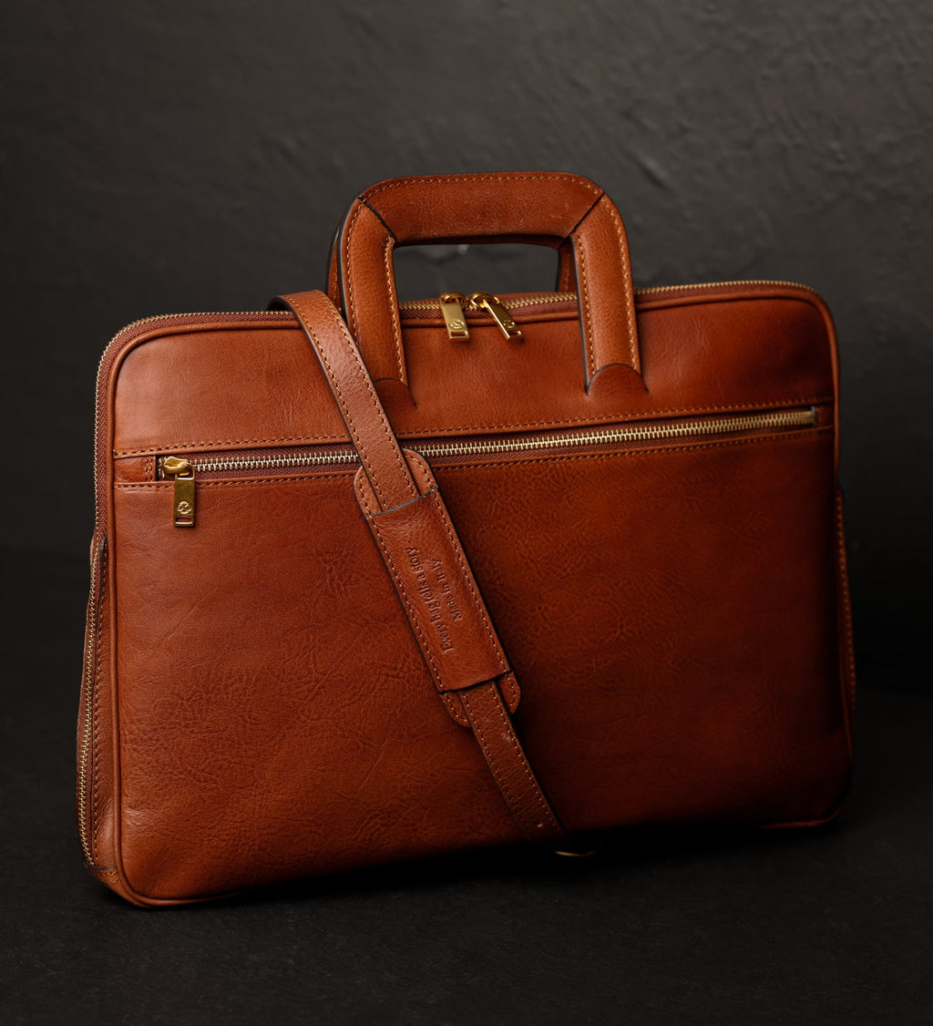 Women’s Leather Briefcase Laptop Bag