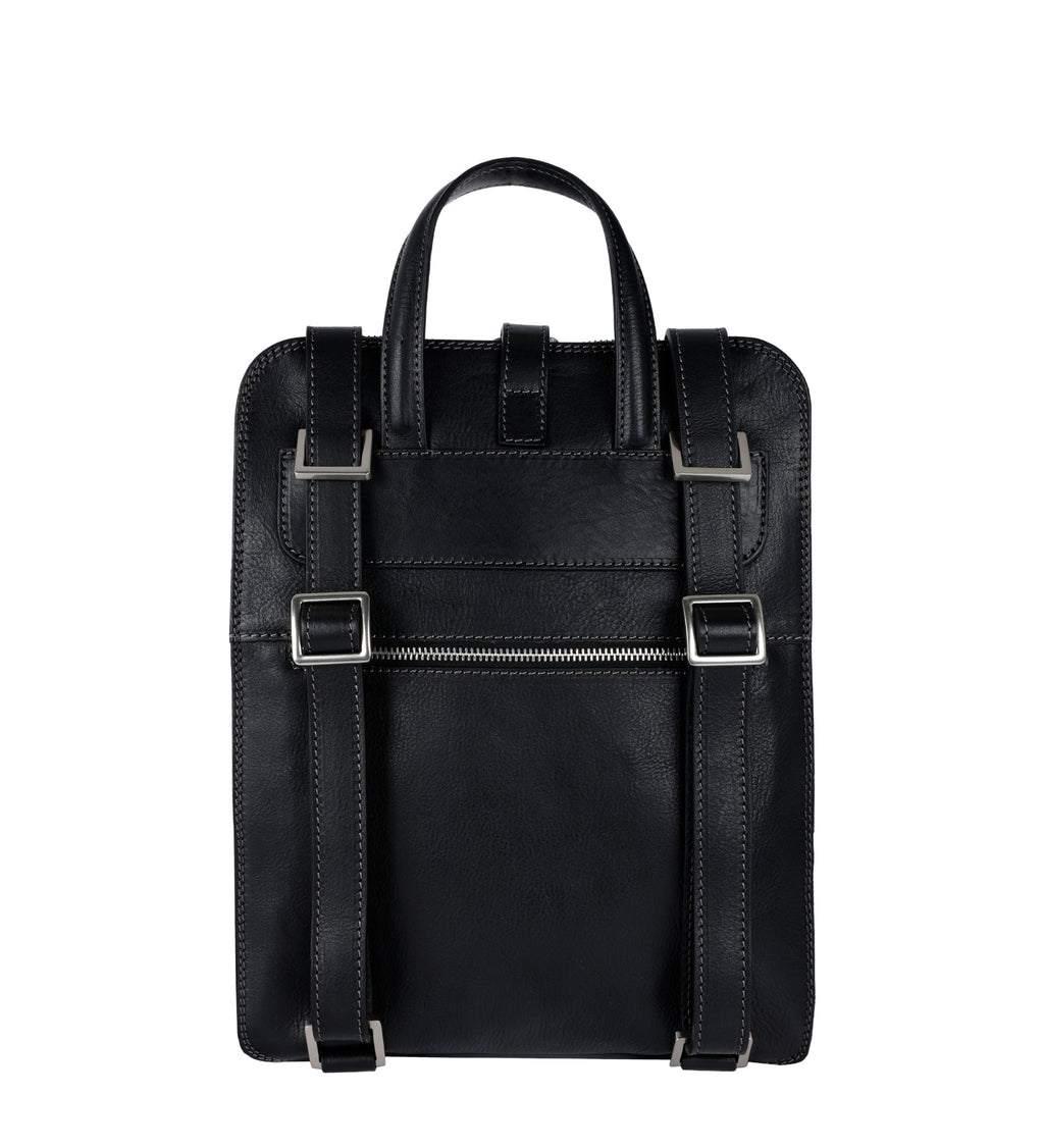 Women’s Convertible Leather Backpack Shoulder Bag