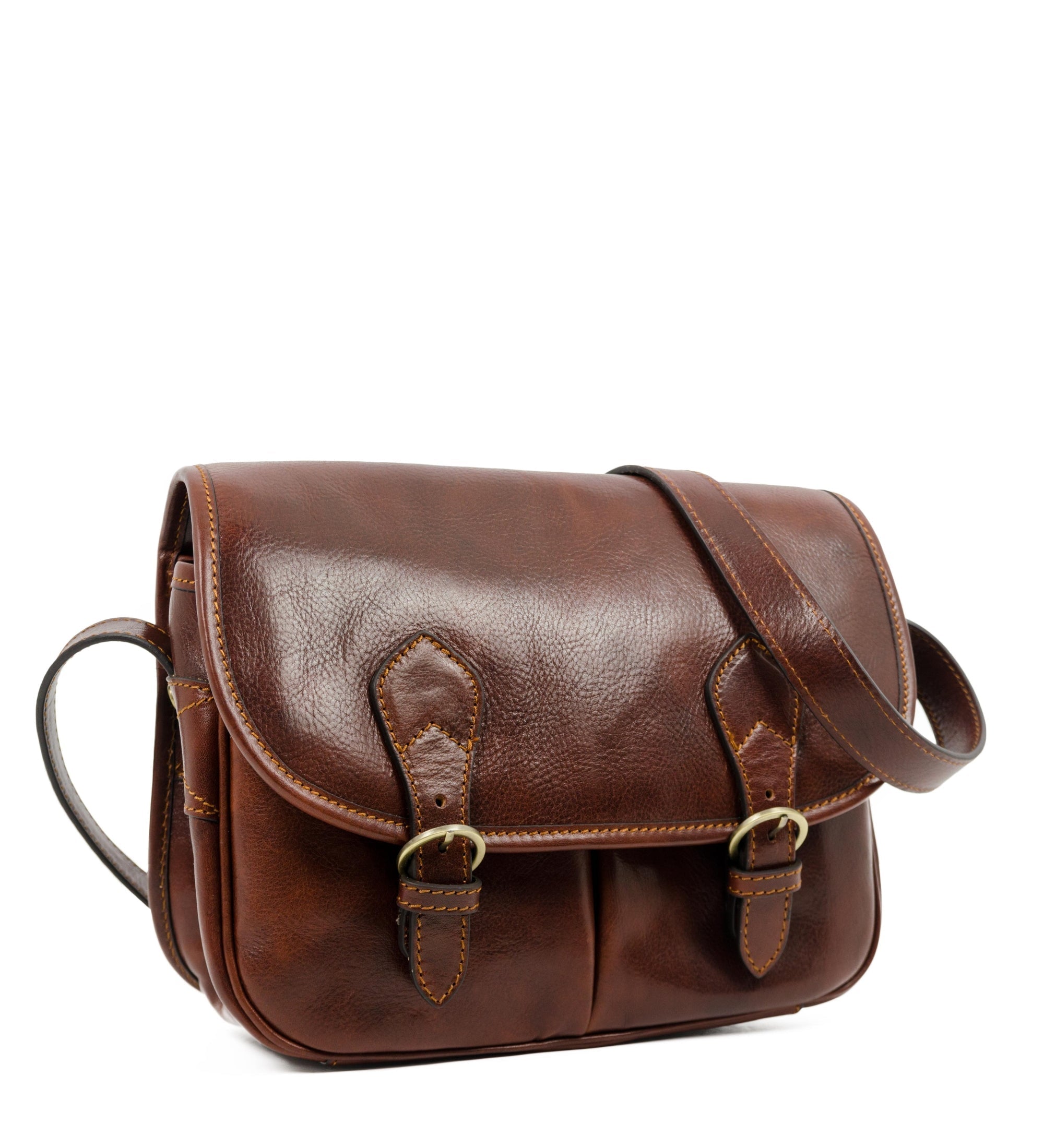 Leather Saddle Bag - The Paris Wife