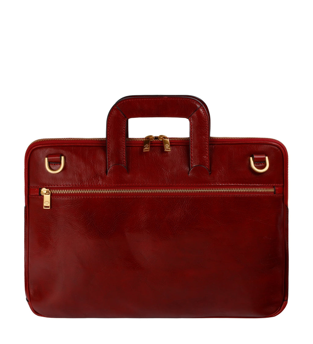 Women’s Leather Briefcase Laptop Bag