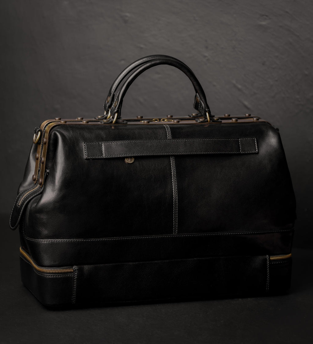 Womens Leather Doctor Bag Medical Bag Leather Handbag - Doctor Faustus