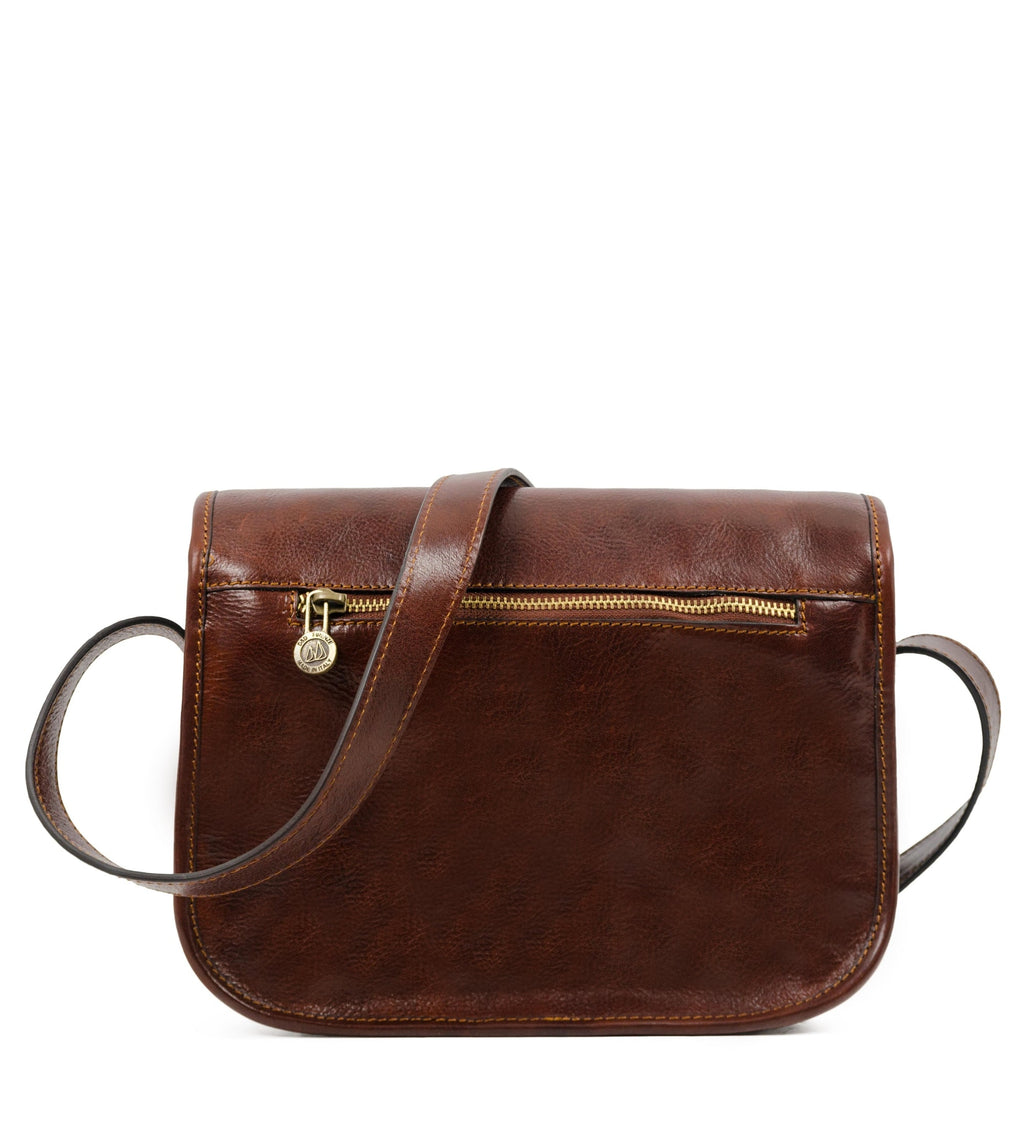 Leather Saddle Bag - The Paris Wife
