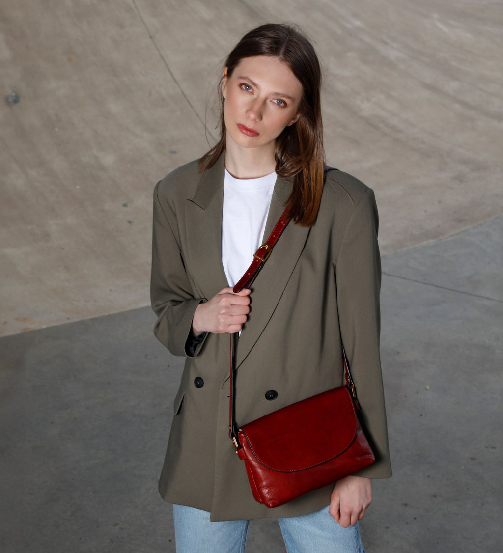 Leather Crossbody Bag for Women - Sophie's Choice