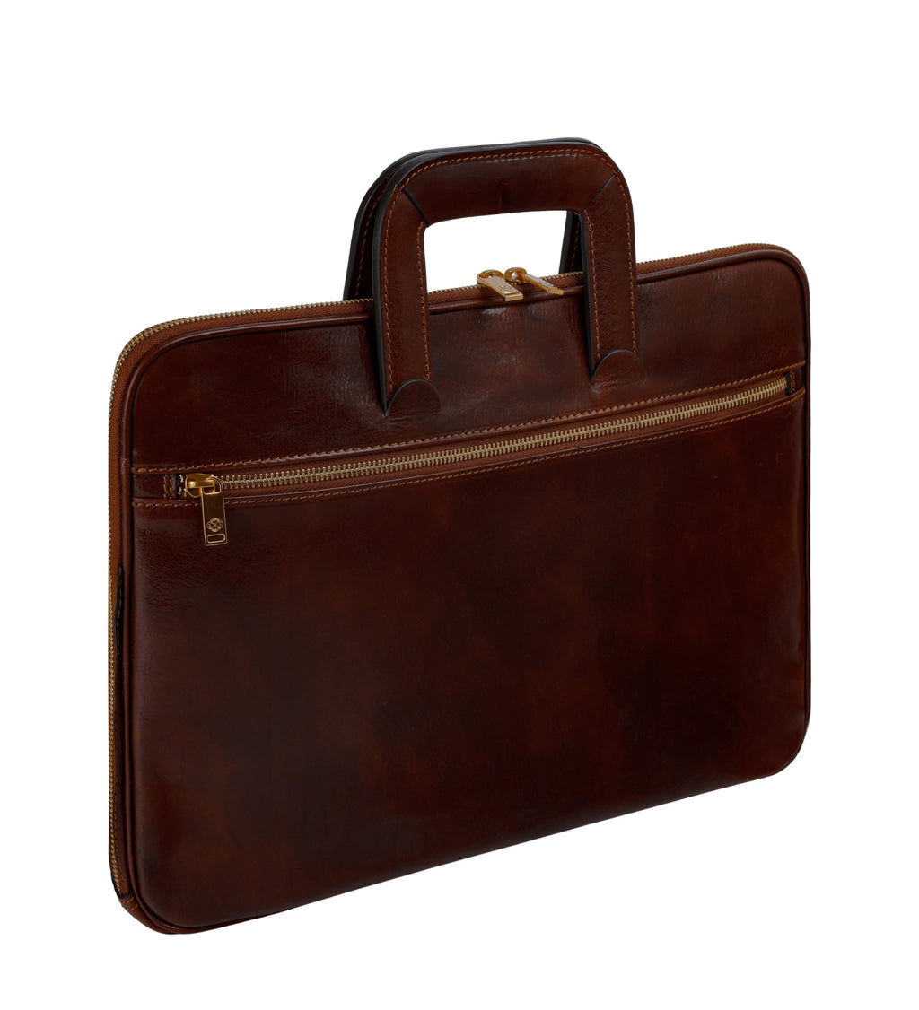Women’s Leather Briefcase Laptop Bag