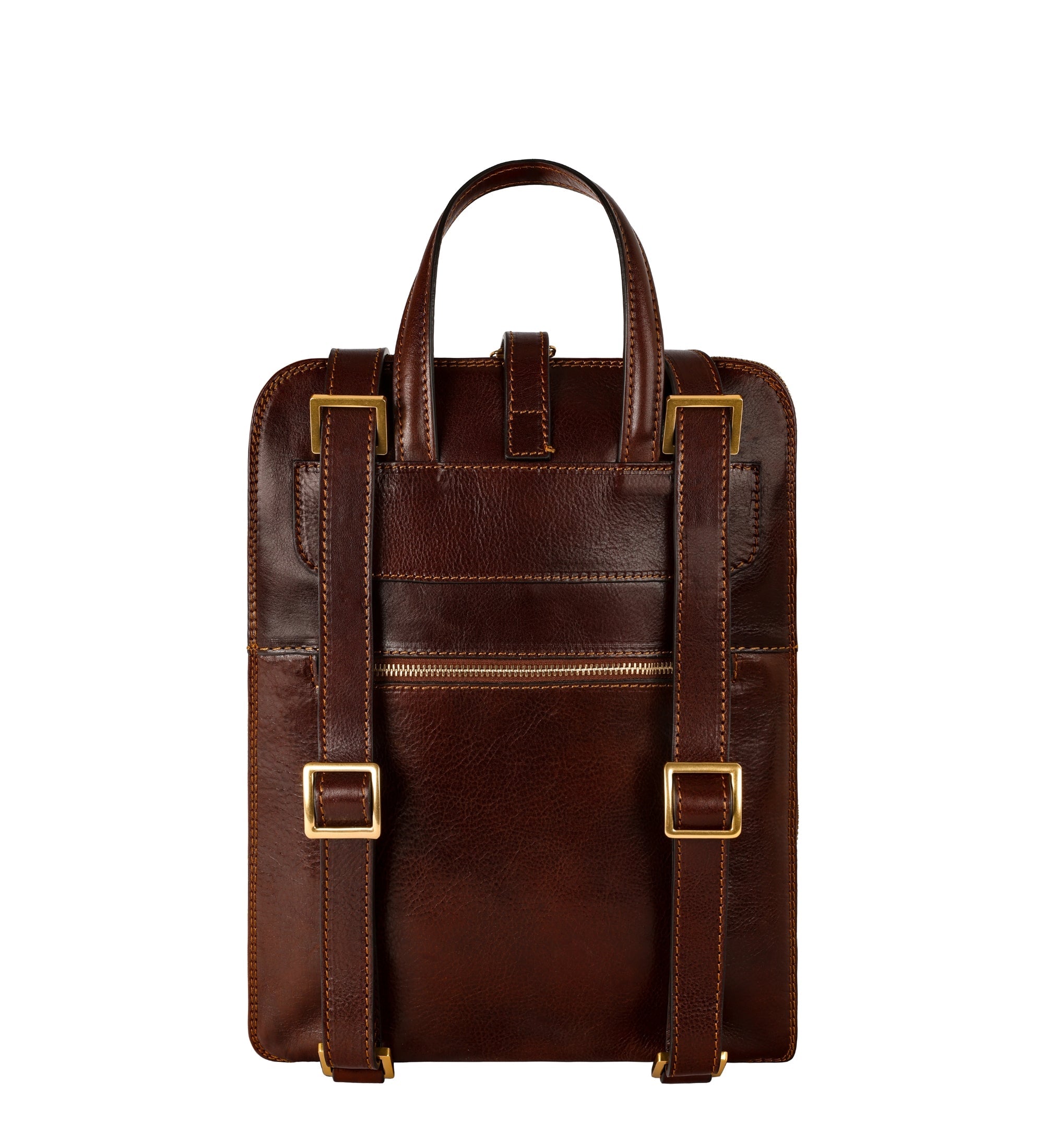 Women’s Convertible Leather Backpack Shoulder Bag