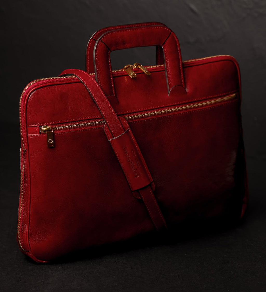 Women’s Leather Briefcase Laptop Bag