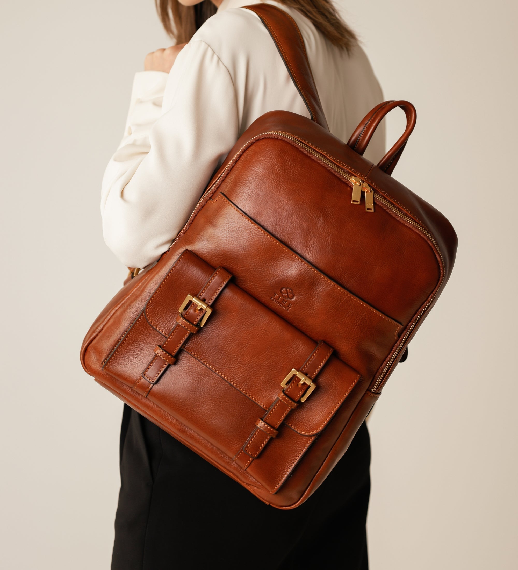 Women’s Leather Backpack Travel Bag