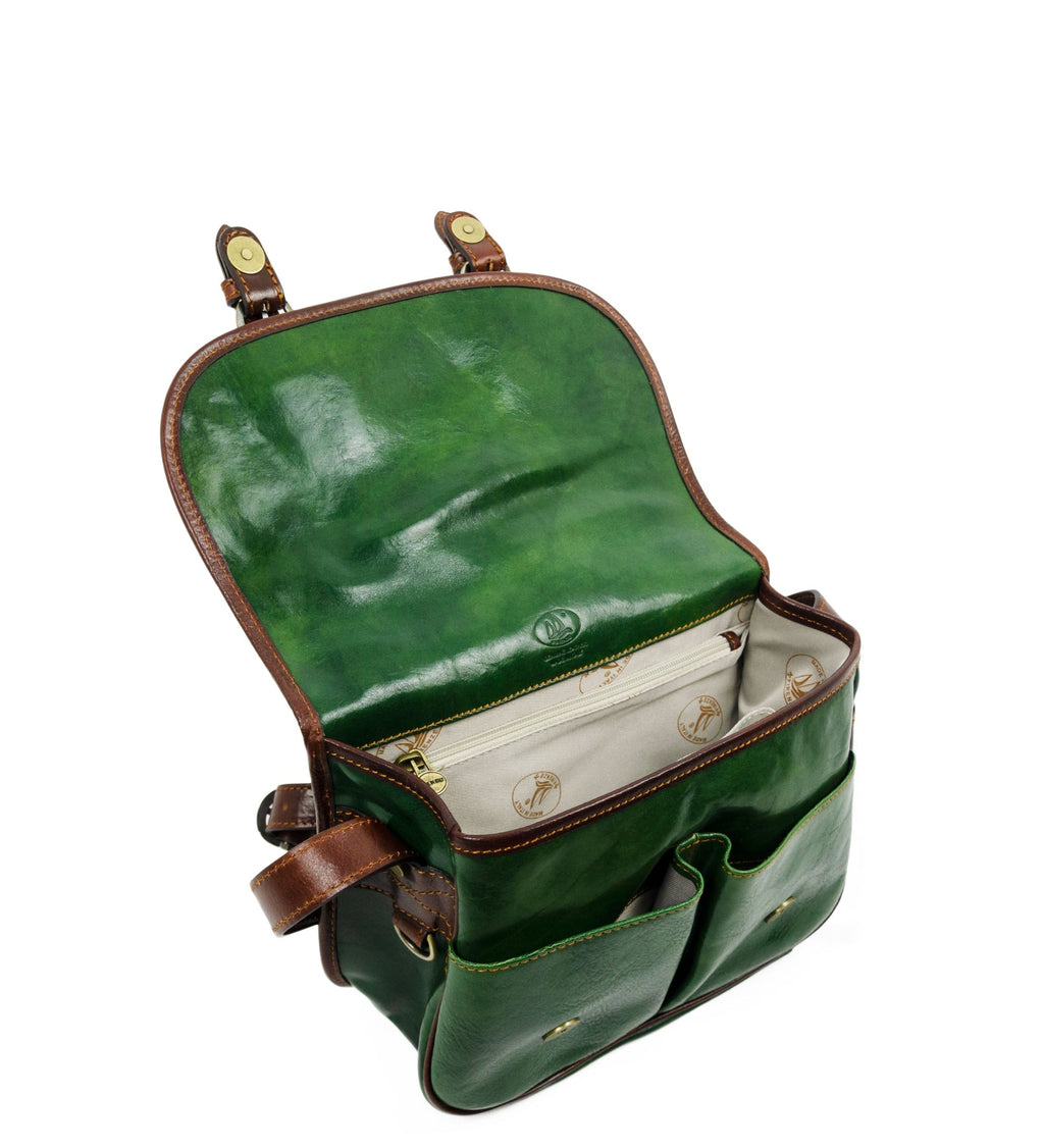 Leather Saddle Bag - The Paris Wife