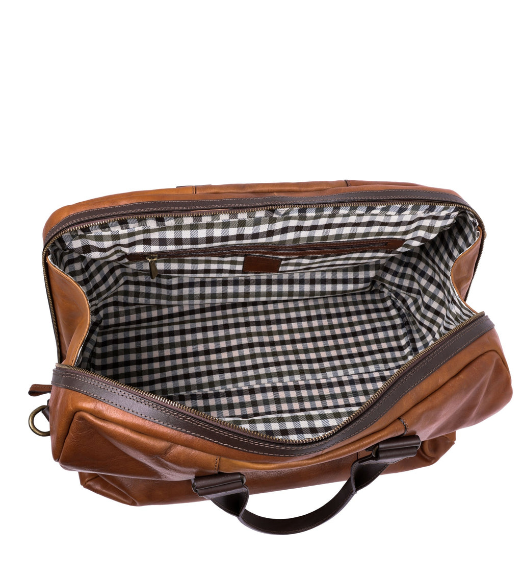 Leather Duffel Bag for Women