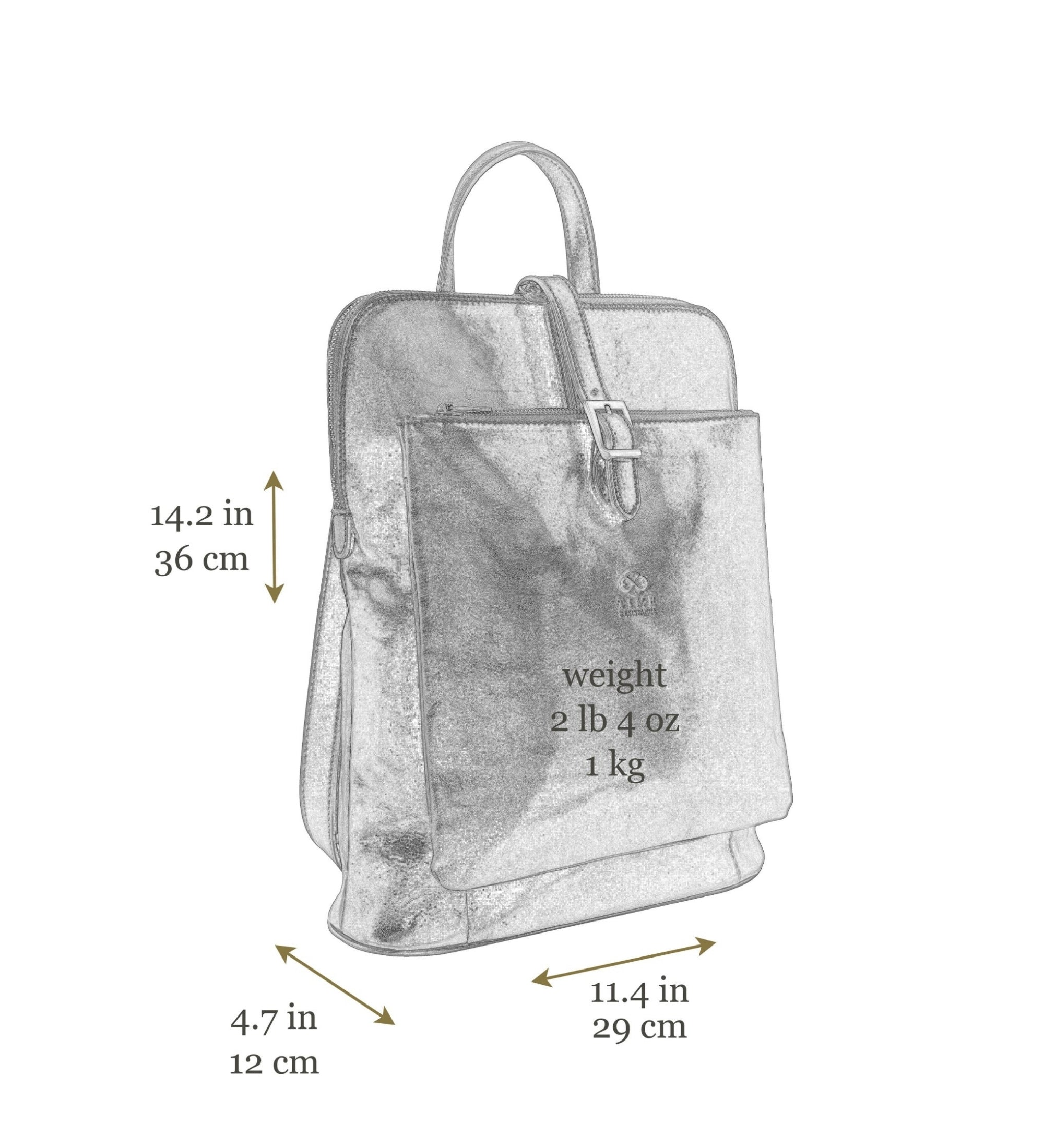 Women’s Leather Briefcase Laptop Bag (Black)