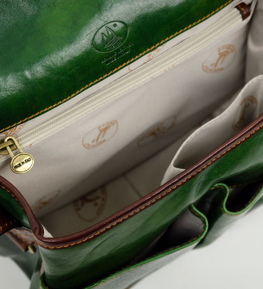 Leather Saddle Bag - The Paris Wife