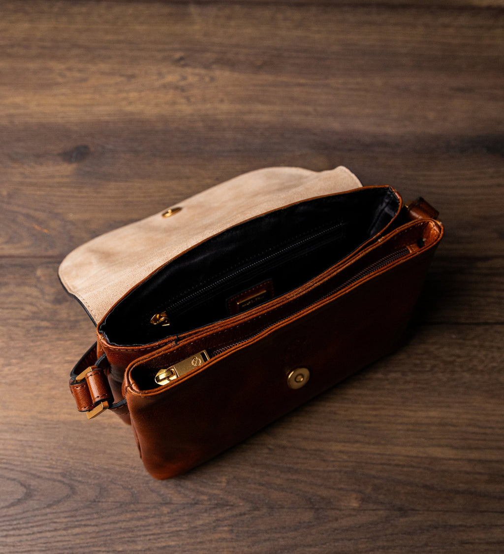 Leather Crossbody Bag for Women - Sophie's Choice