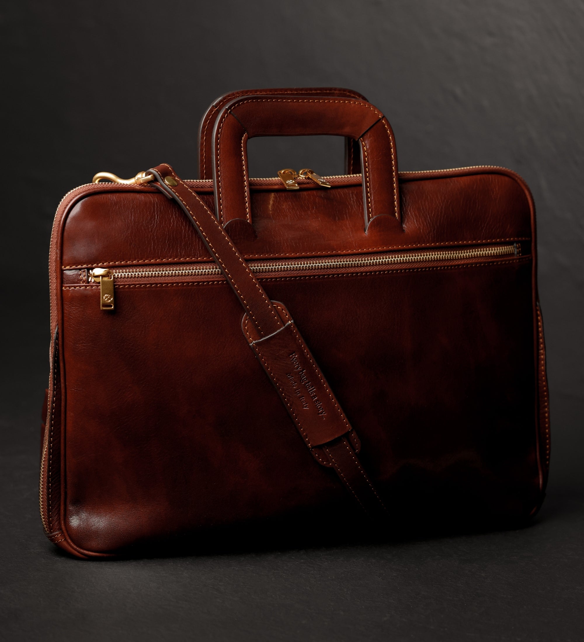 Women’s Leather Briefcase Laptop Bag