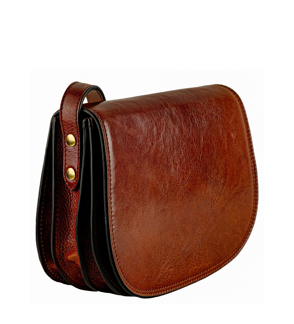 Full-Grain Leather Messenger Bag – Moonfleet