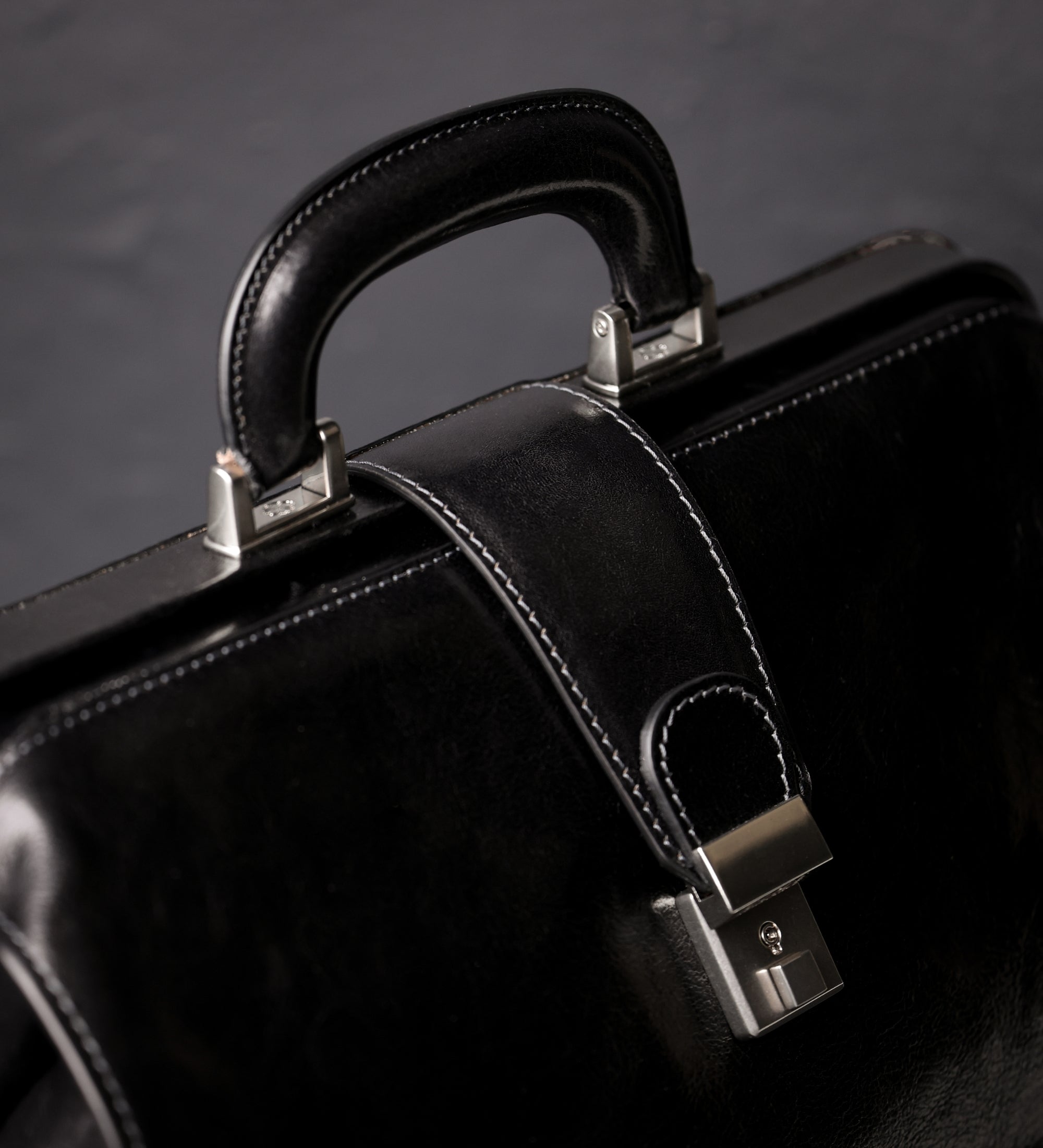 Small Leather Doctor Bag for Women