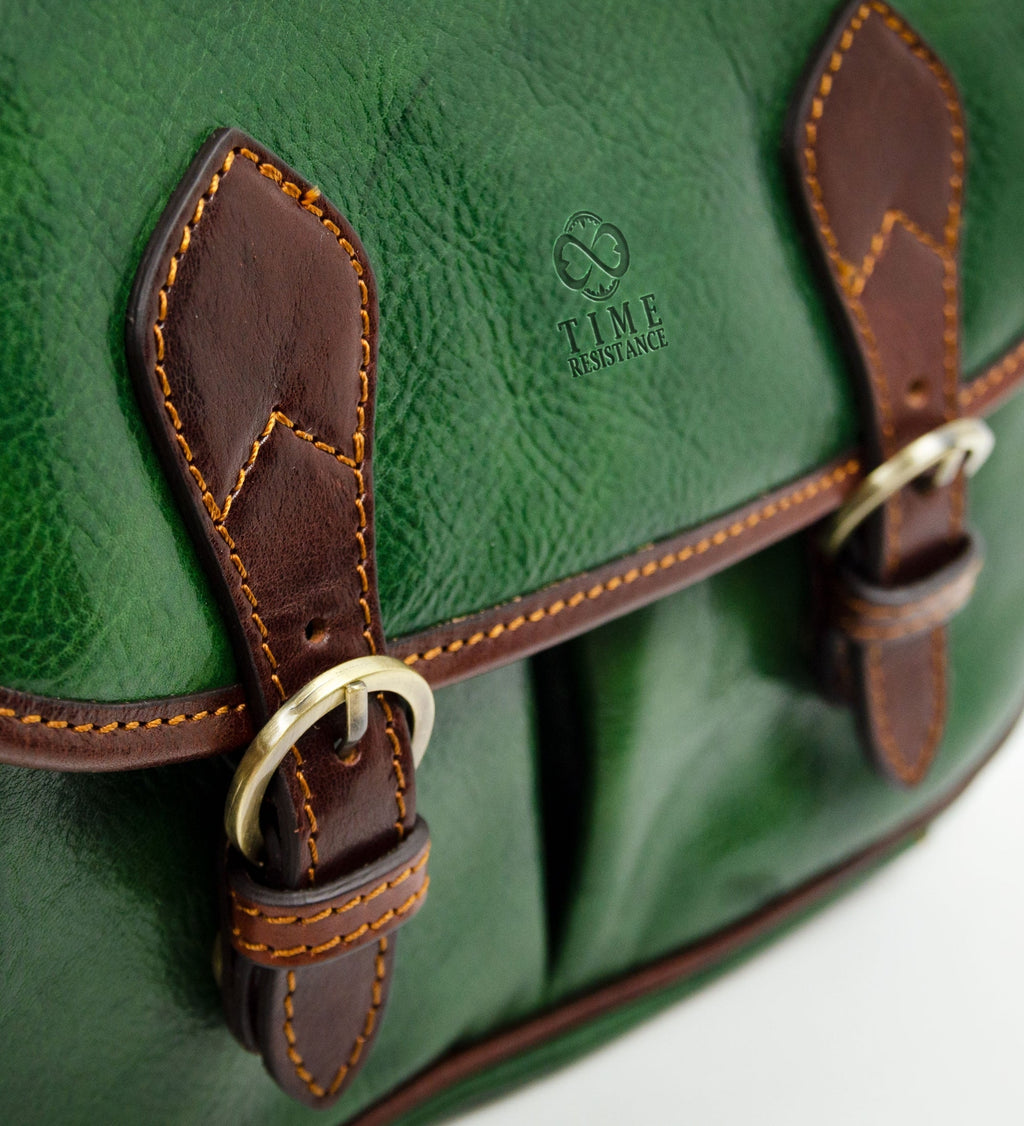 Leather Saddle Bag - The Paris Wife