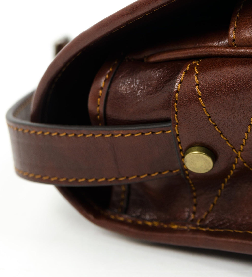 Leather Saddle Bag - The Paris Wife