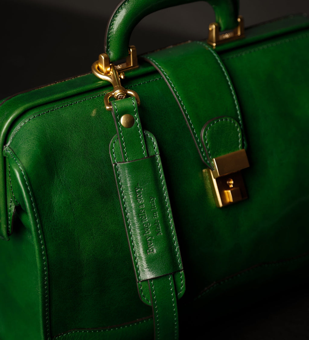 Small Leather Doctor Bag for Women