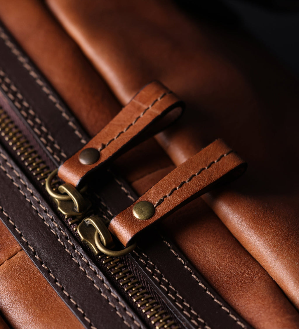 Leather Duffel Bag for Women