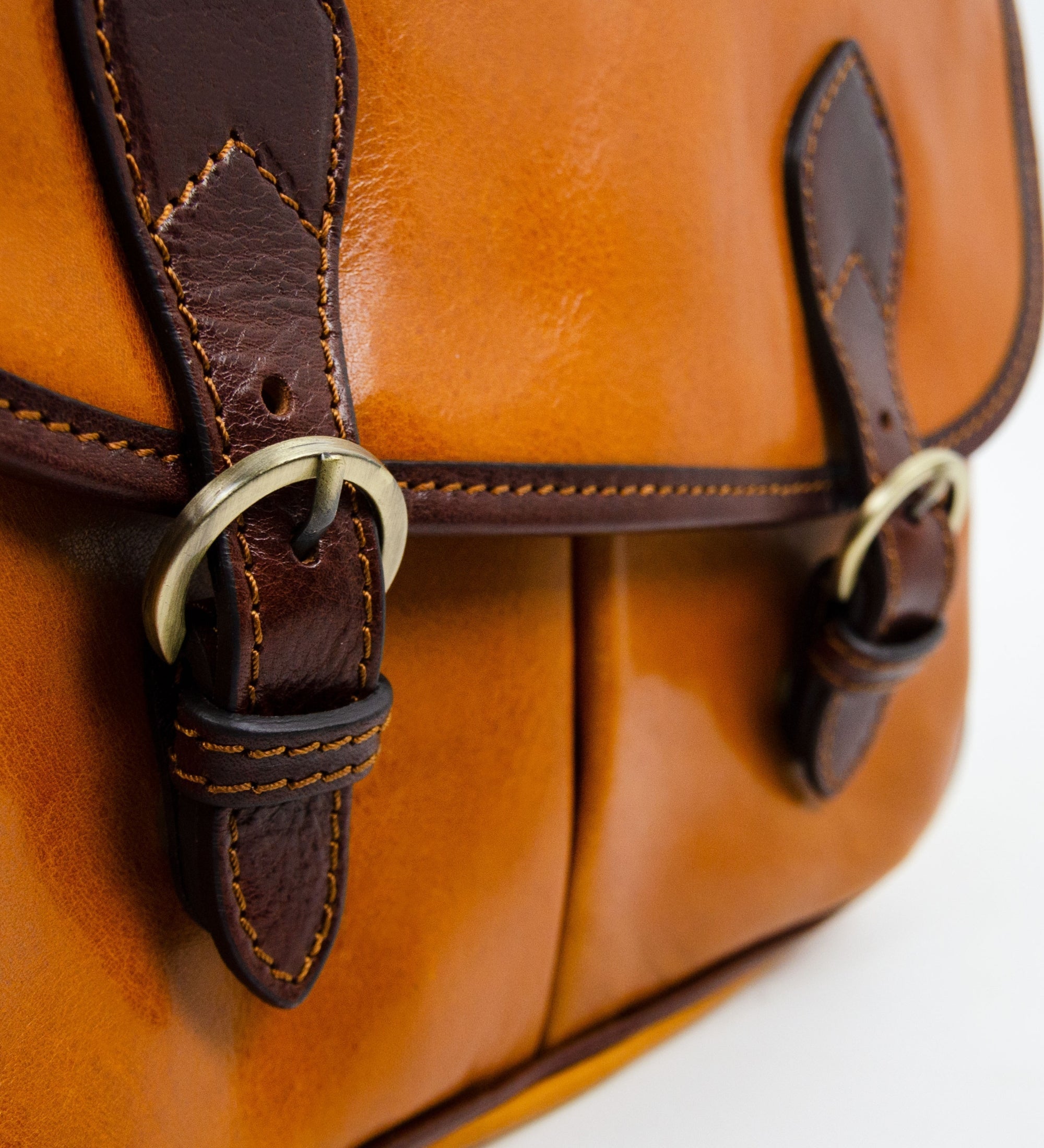 Leather Saddle Bag - The Paris Wife