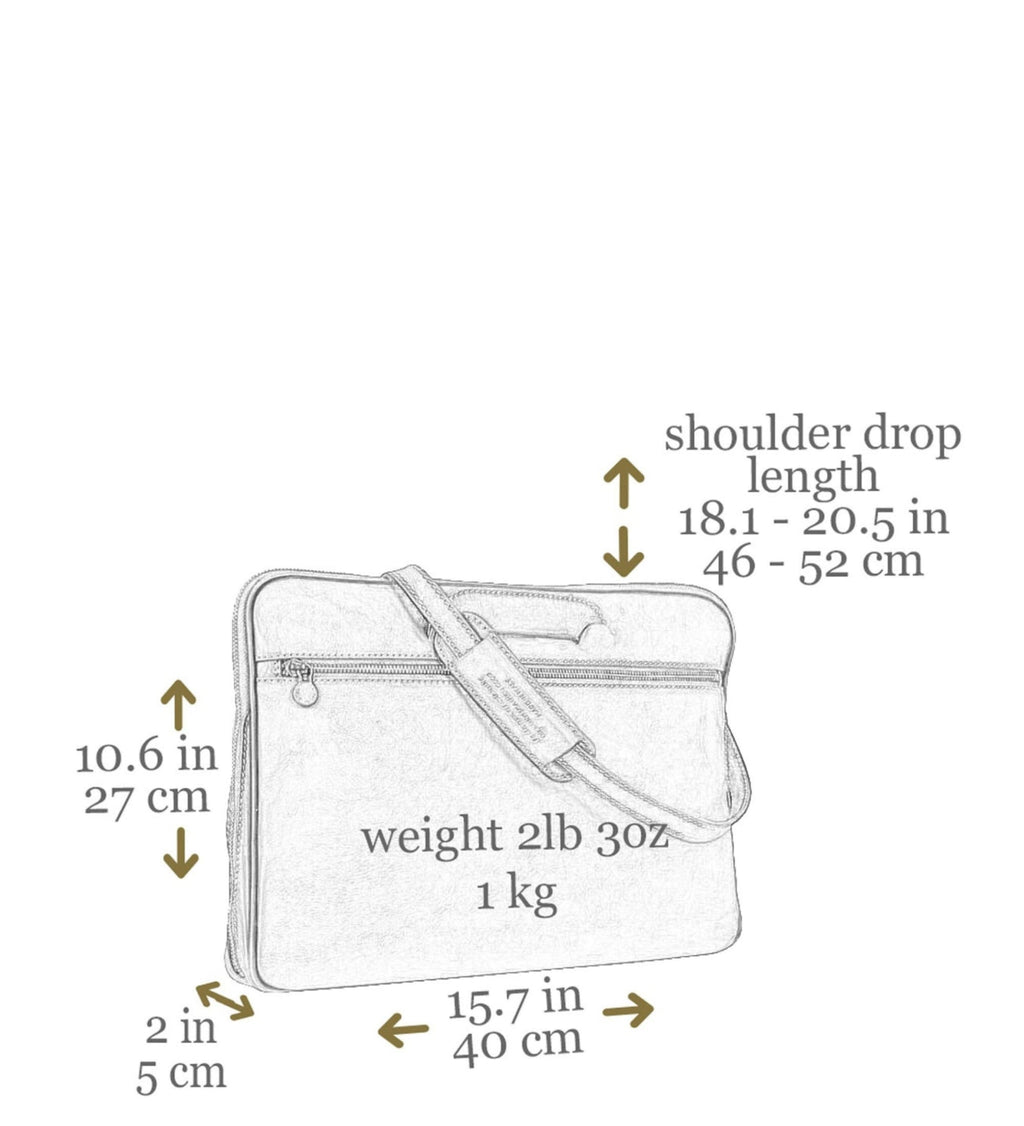 Women’s Leather Briefcase Laptop Bag